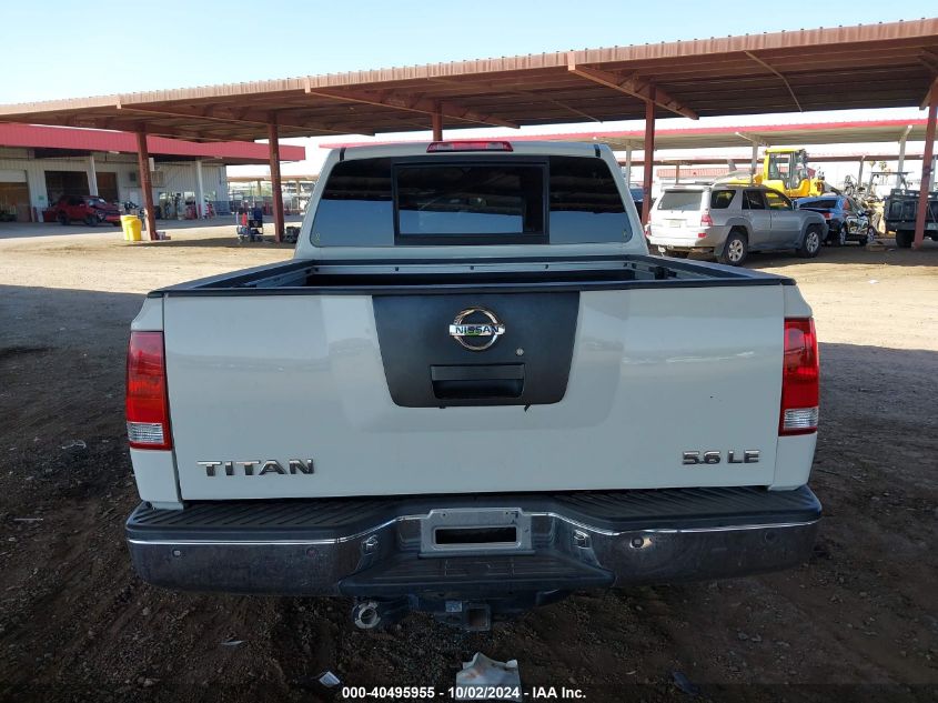 2005 Nissan Titan Le VIN: 1N6AA07A05N564660 Lot: 40495955