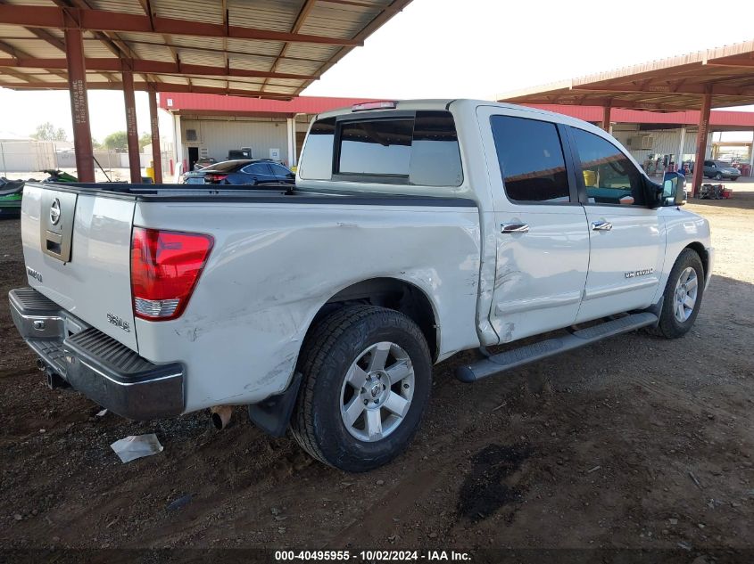 2005 Nissan Titan Le VIN: 1N6AA07A05N564660 Lot: 40495955