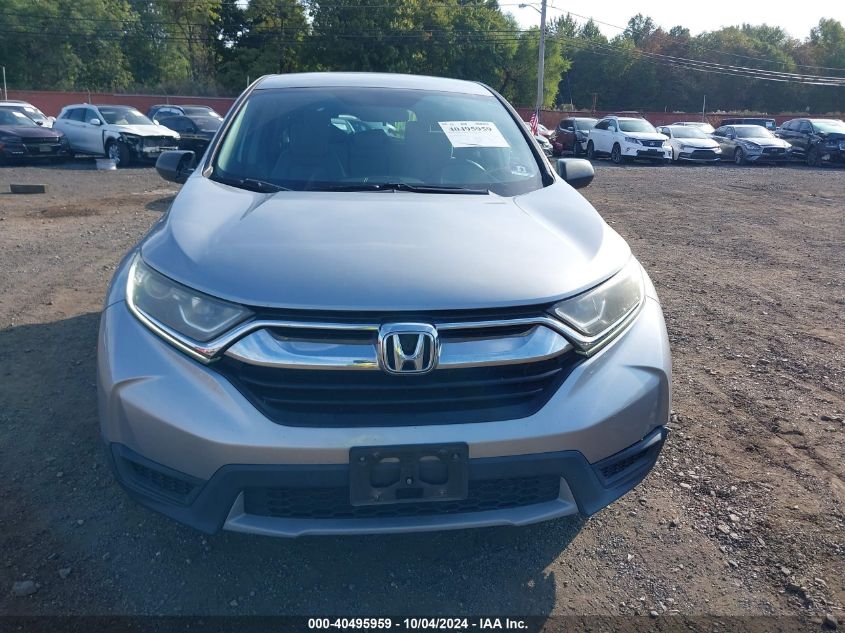 2017 Honda Cr-V Lx VIN: 2HKRW6H32HH212453 Lot: 40495959