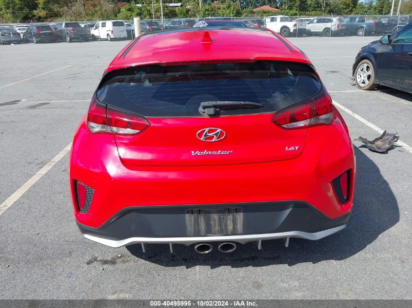 2019 Hyundai Veloster Turbo VIN: KMHTH6AB8KU007262 Lot: 40495995