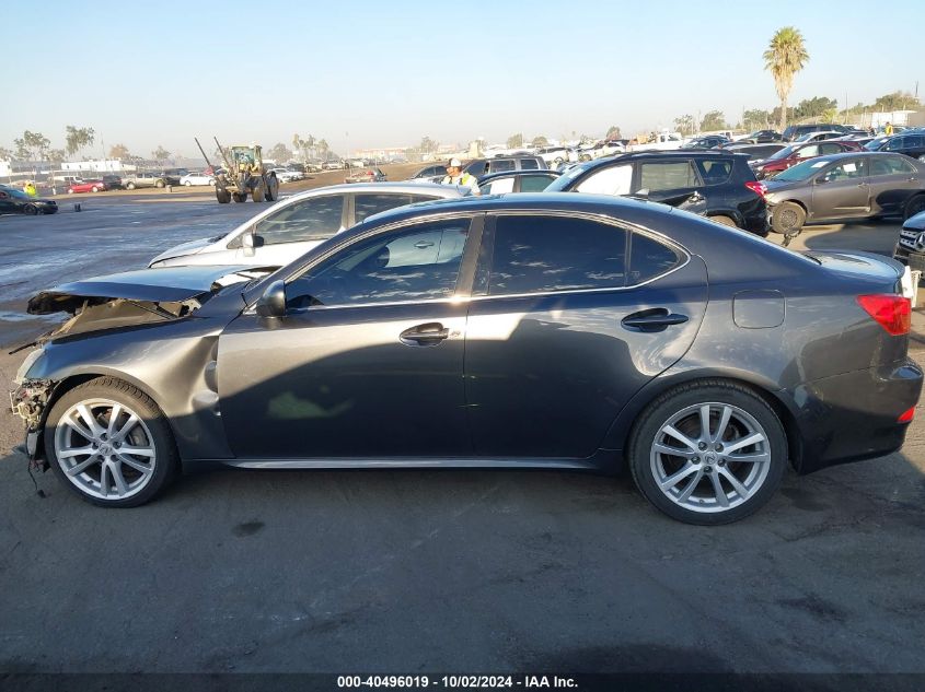 2007 Lexus Is 250 VIN: JTHBK262372048497 Lot: 40496019