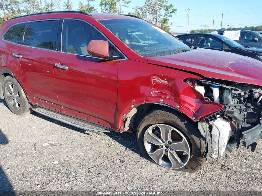 2013 Hyundai Santa Fe Gls VIN: KM8SM4HF9DU030184 Lot: 40496031