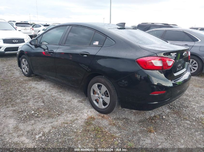 VIN 1G1BC5SM2J7158323 2018 Chevrolet Cruze, Ls Auto no.3