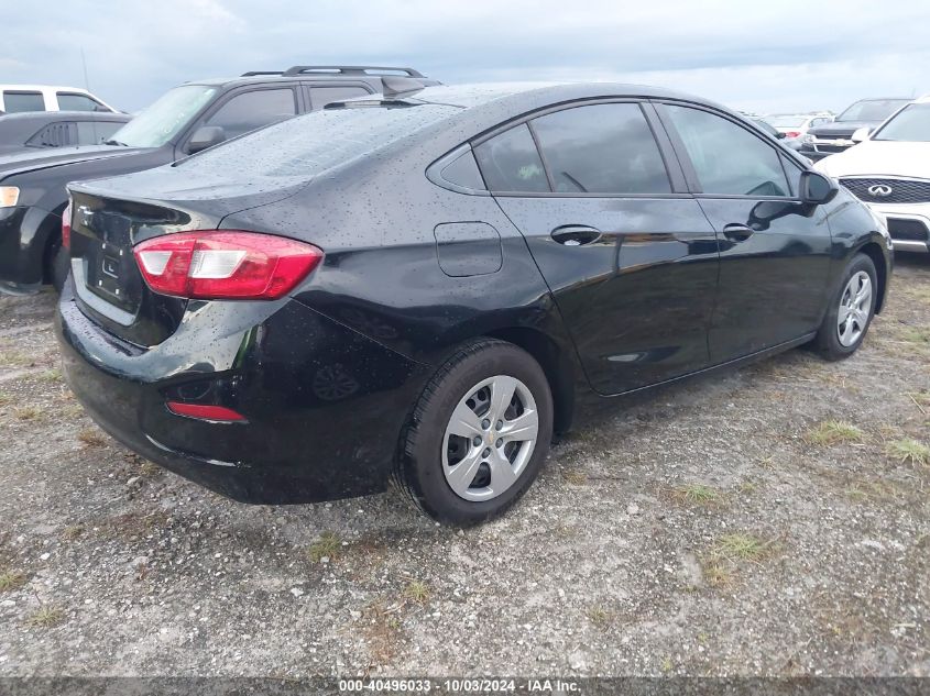 VIN 1G1BC5SM2J7158323 2018 Chevrolet Cruze, Ls Auto no.4