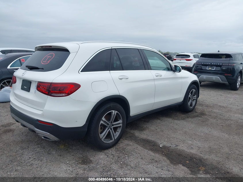 VIN W1N0G8DB4MF905911 2021 MERCEDES-BENZ GLC 300 SUV