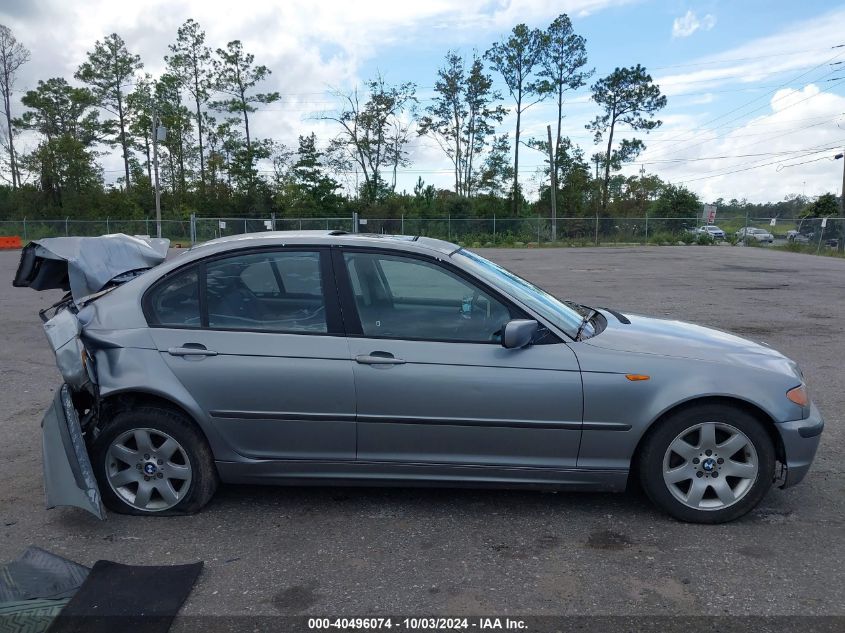 2004 BMW 325I VIN: WBAAZ33474KP82444 Lot: 40496074