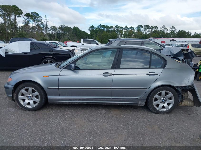 2004 BMW 325I VIN: WBAAZ33474KP82444 Lot: 40496074