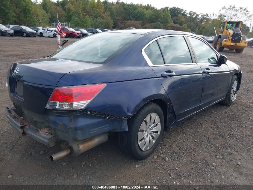 1HGCP2F36AA176862 2010 Honda Accord 2.4 Lx