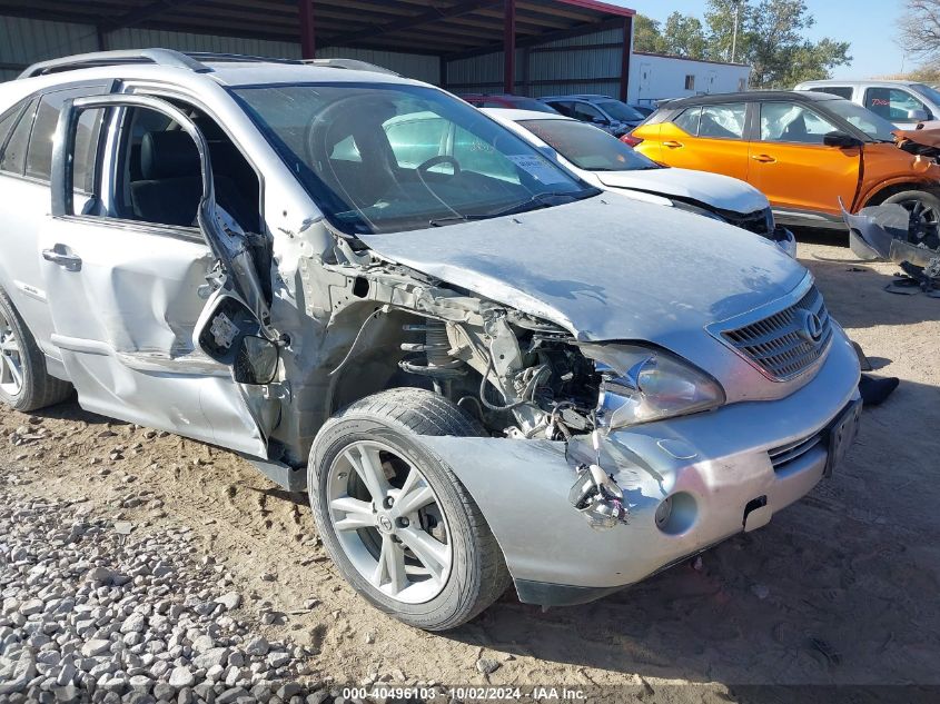 2008 Lexus Rx 400H VIN: JTJHW31U582855729 Lot: 40496103