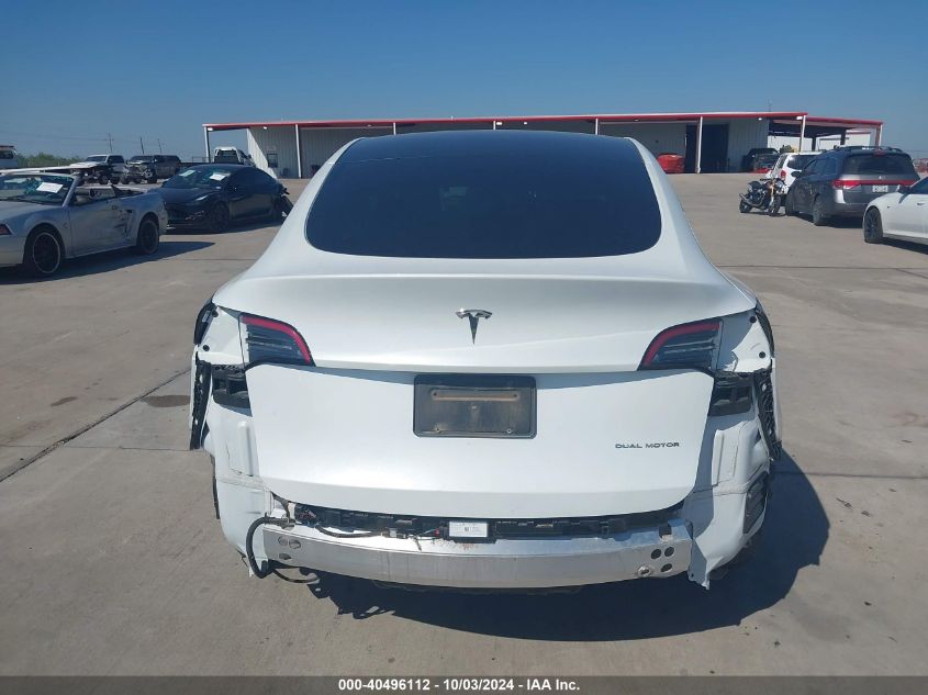 7SAYGDEE3PA190141 2023 Tesla Model Y Awd/Long Range Dual Motor All-Wheel Drive