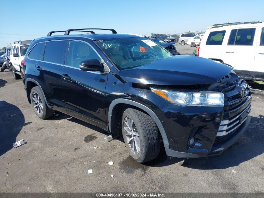 5TDJZRFH7HS430158 2017 TOYOTA HIGHLANDER - Image 1