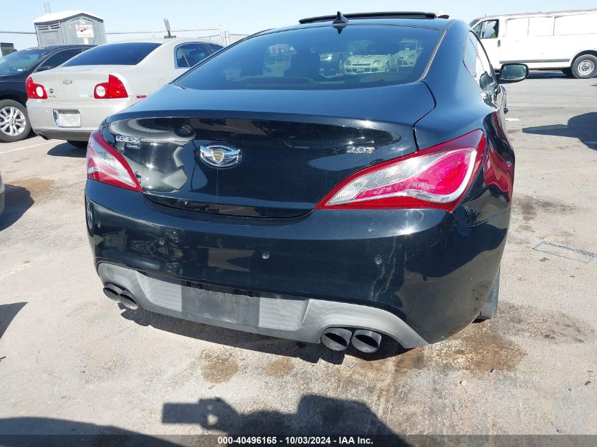 2014 Hyundai Genesis 2.0T Premium VIN: KMHHT6KD0EU118316 Lot: 40496165