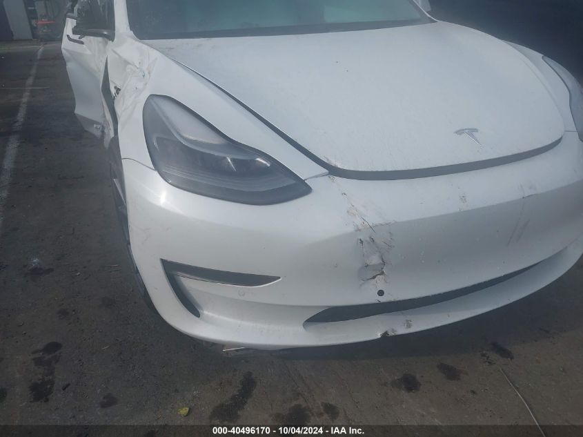 2021 Tesla Model 3 Standard Range Plus Rear-Wheel Drive VIN: 5YJ3E1EA2MF086733 Lot: 40496170