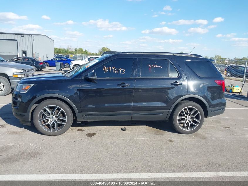 1FM5K8GT9KGB52508 2019 Ford Explorer Sport