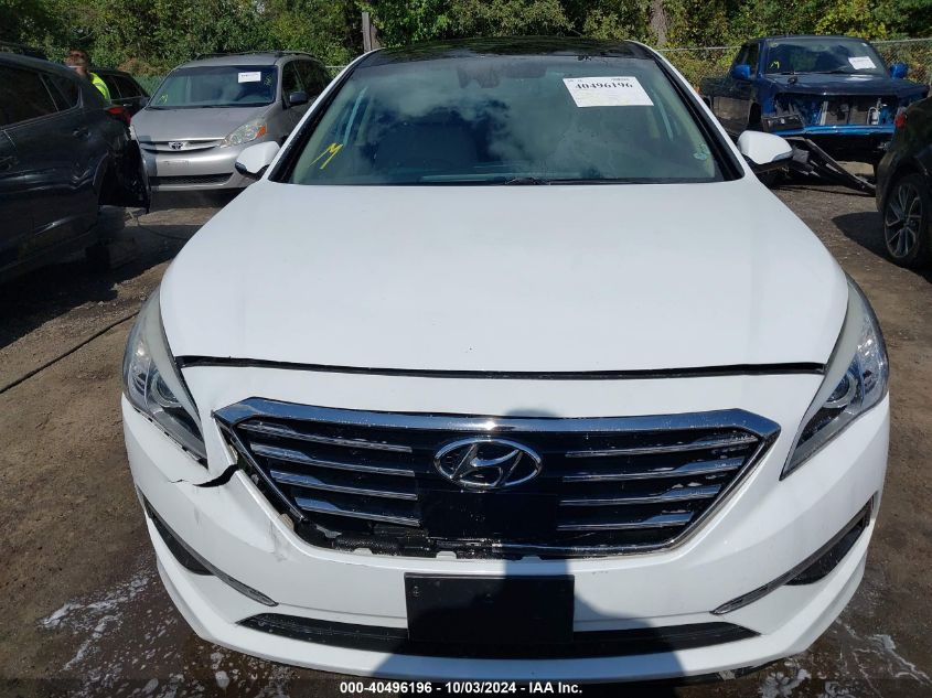 2015 Hyundai Sonata Limited VIN: 5NPE34AF8FH011458 Lot: 40496196