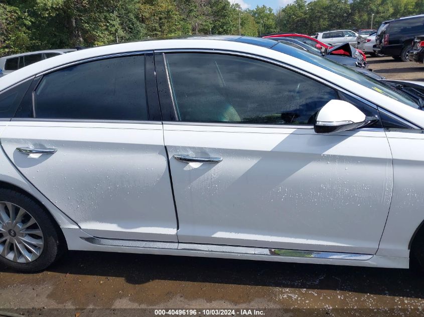 2015 Hyundai Sonata Limited VIN: 5NPE34AF8FH011458 Lot: 40496196