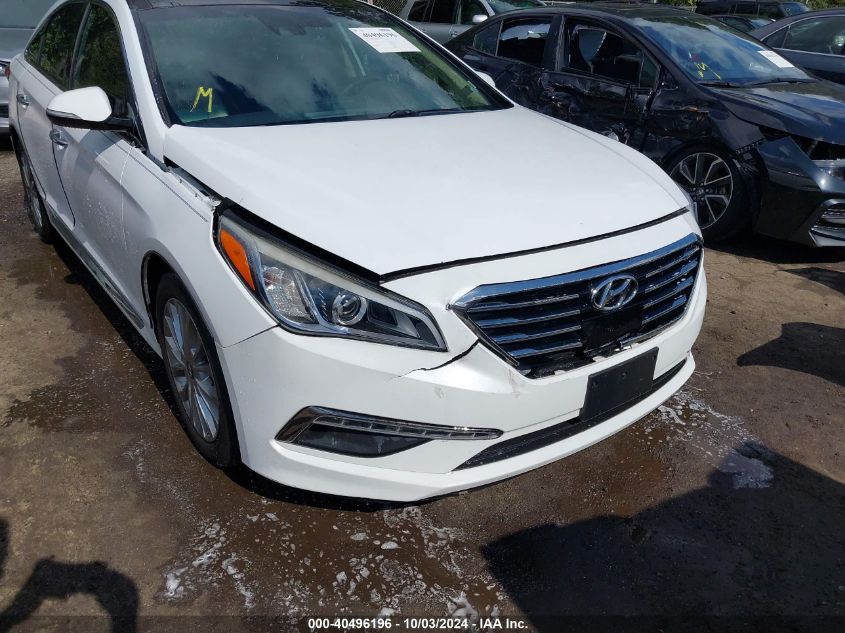 2015 Hyundai Sonata Limited VIN: 5NPE34AF8FH011458 Lot: 40496196