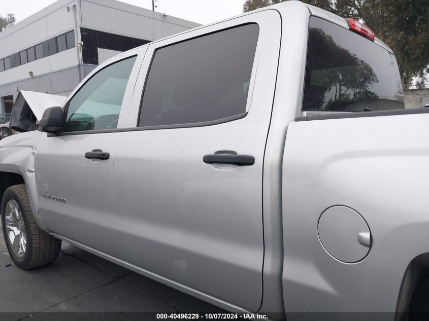 2018 Chevrolet Silverado 1500 Custom VIN: 3GCPCPEH2JG224915 Lot: 40496229