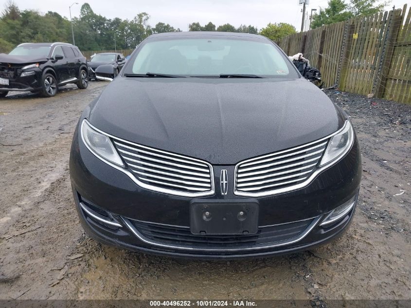 2015 Lincoln Mkz VIN: 3LN6L2J91FR616563 Lot: 40496252