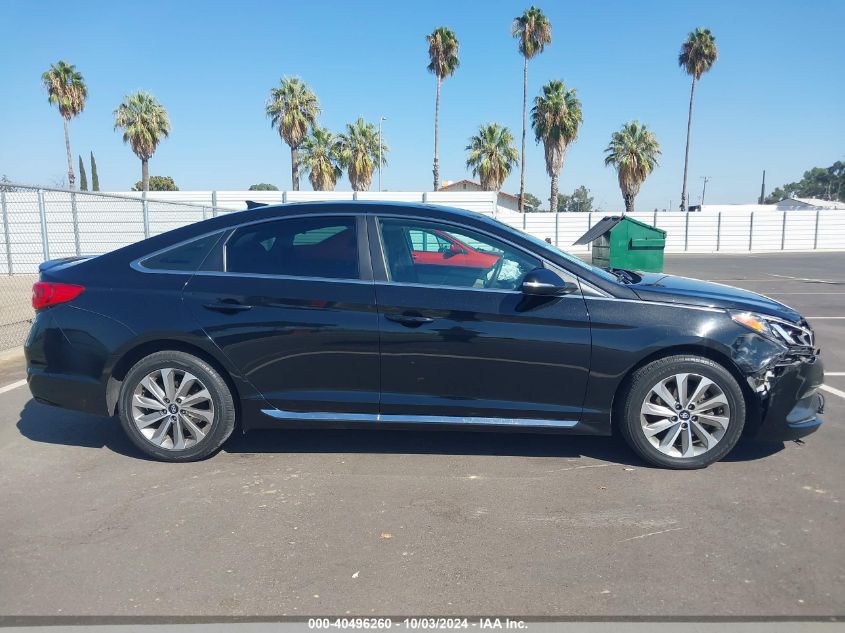 5NPE34AF3HH572363 2017 Hyundai Sonata Sport