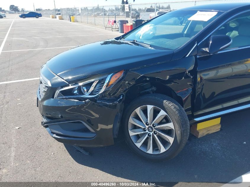 5NPE34AF3HH572363 2017 Hyundai Sonata Sport