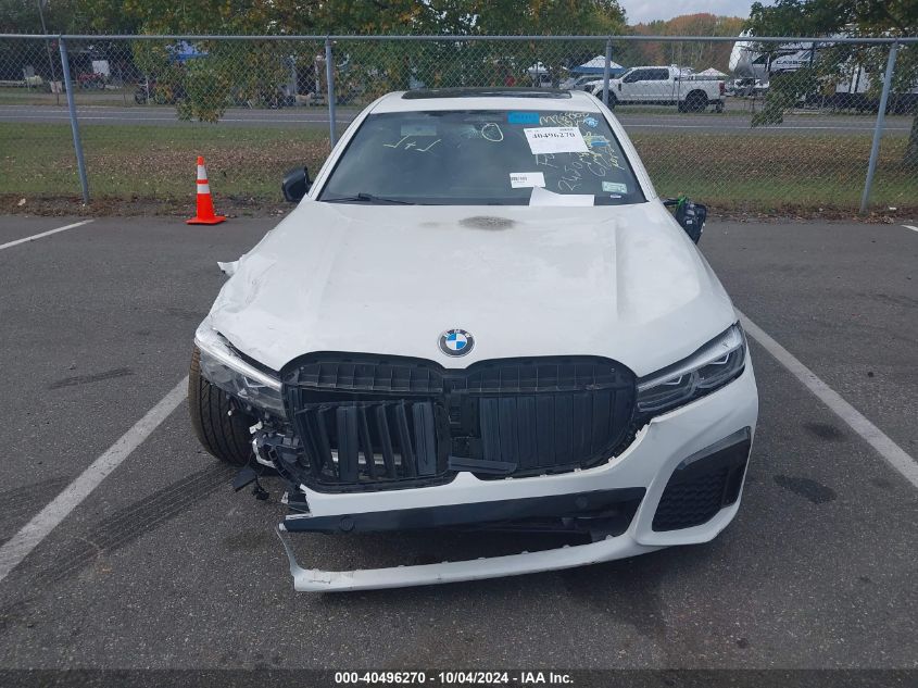 2020 BMW 750I xDrive VIN: WBA7U2C0XLGM26880 Lot: 40496270