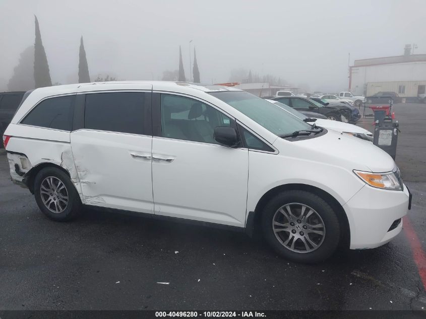 2012 Honda Odyssey Ex-L VIN: 5FNRL5H69CB043357 Lot: 40496280