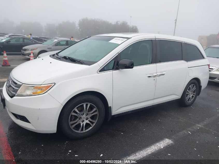 2012 Honda Odyssey Ex-L VIN: 5FNRL5H69CB043357 Lot: 40496280