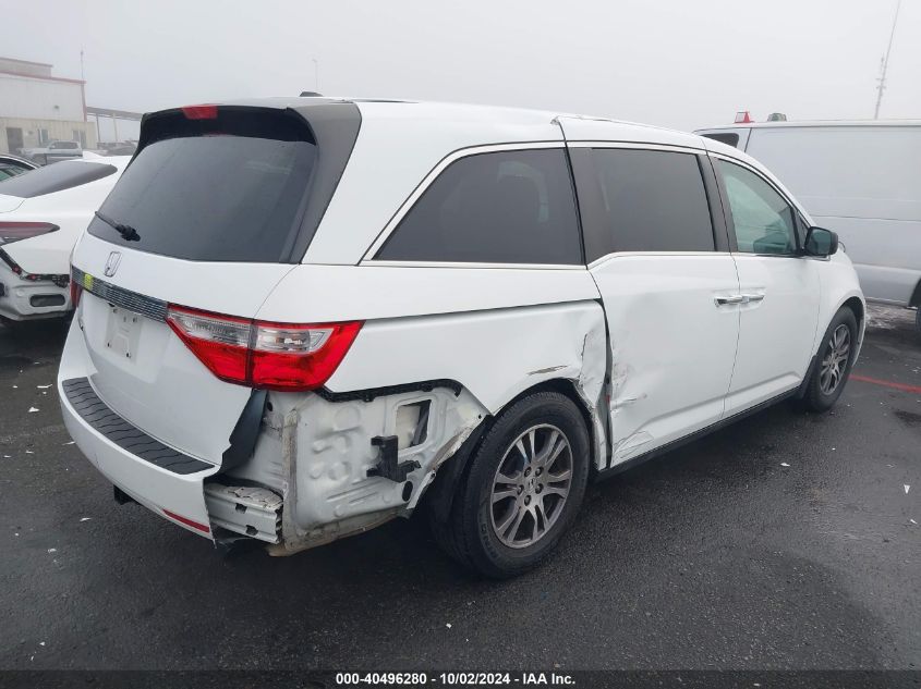 2012 Honda Odyssey Ex-L VIN: 5FNRL5H69CB043357 Lot: 40496280