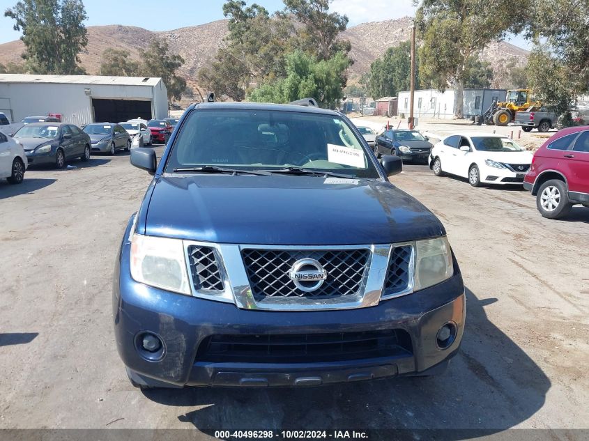 5N1AR1NN9BC623957 2011 Nissan Pathfinder S