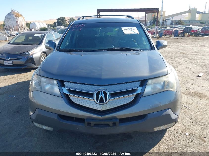 2008 Acura Mdx Technology Package VIN: 2HNYD28448H502151 Lot: 40496323