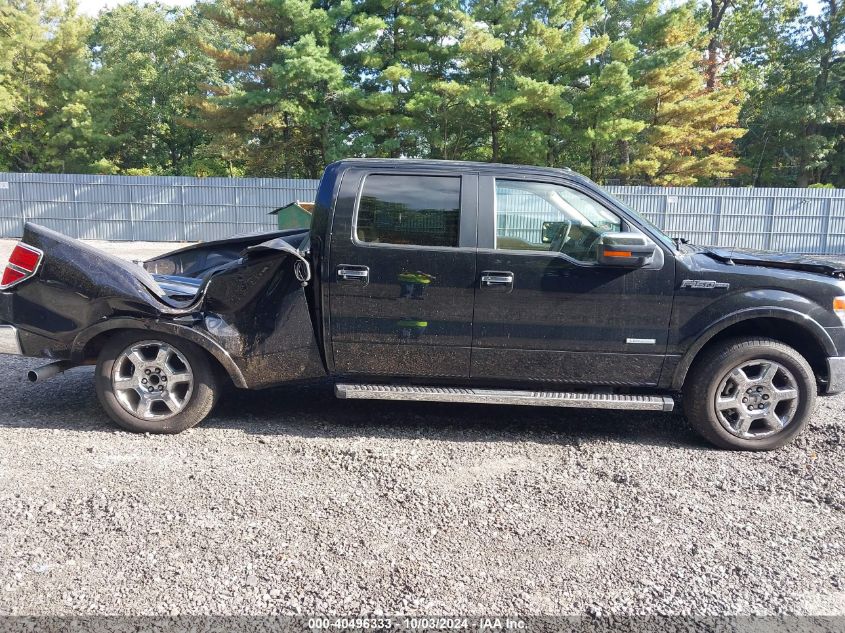 2014 Ford F-150 Lariat VIN: 1FTFW1ET8EFC82006 Lot: 40496333