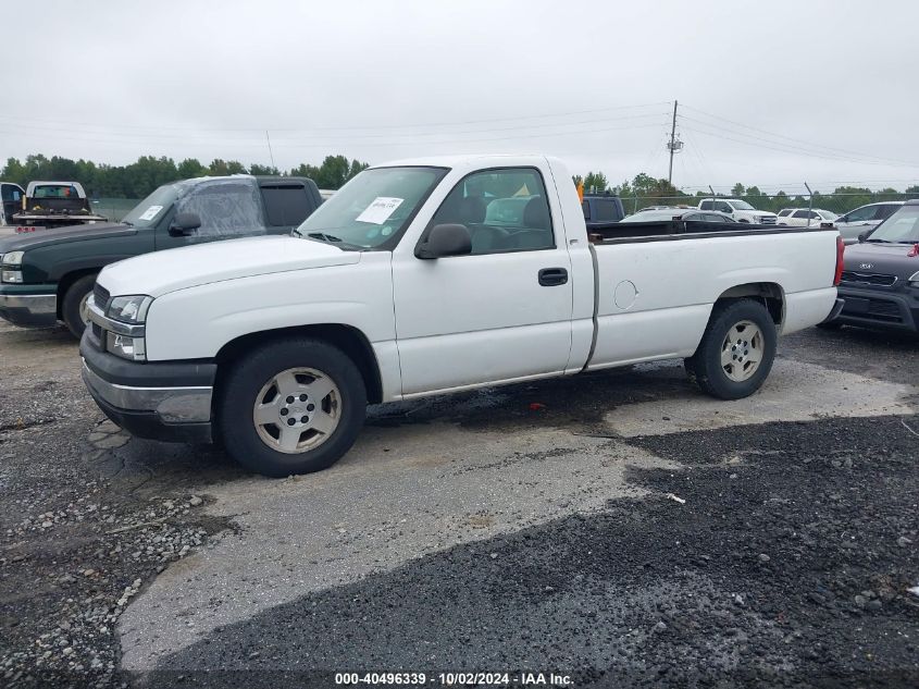 2004 Chevrolet Silverado 1500 Work Truck VIN: 1GCEC14X94Z112548 Lot: 40496339