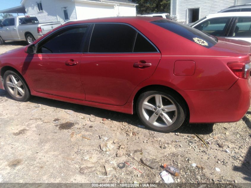 2012 Toyota Camry Se VIN: 4T1BF1FK1CU615929 Lot: 40496367