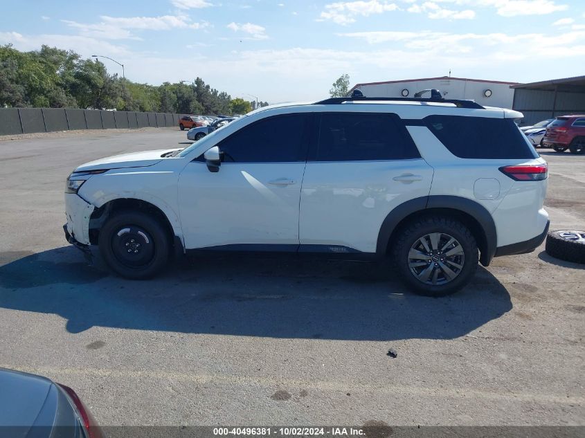 2022 Nissan Pathfinder Sv 4Wd VIN: 5N1DR3BC6NC246374 Lot: 40496381