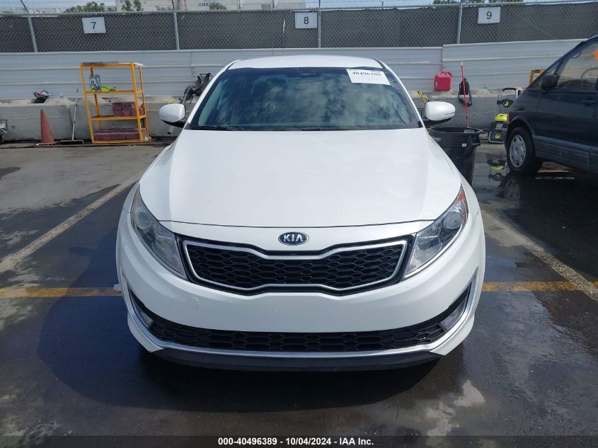 2013 Kia Optima Hybrid Lx VIN: KNAGM4AD7D5054395 Lot: 40496389