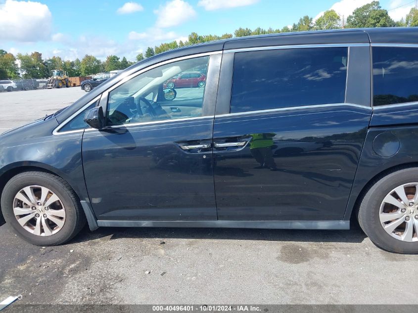 2014 Honda Odyssey Ex-L VIN: 5FNRL5H66EB129146 Lot: 40496401