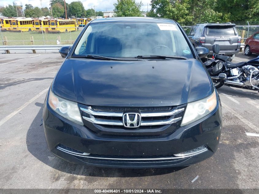 2014 Honda Odyssey Ex-L VIN: 5FNRL5H66EB129146 Lot: 40496401