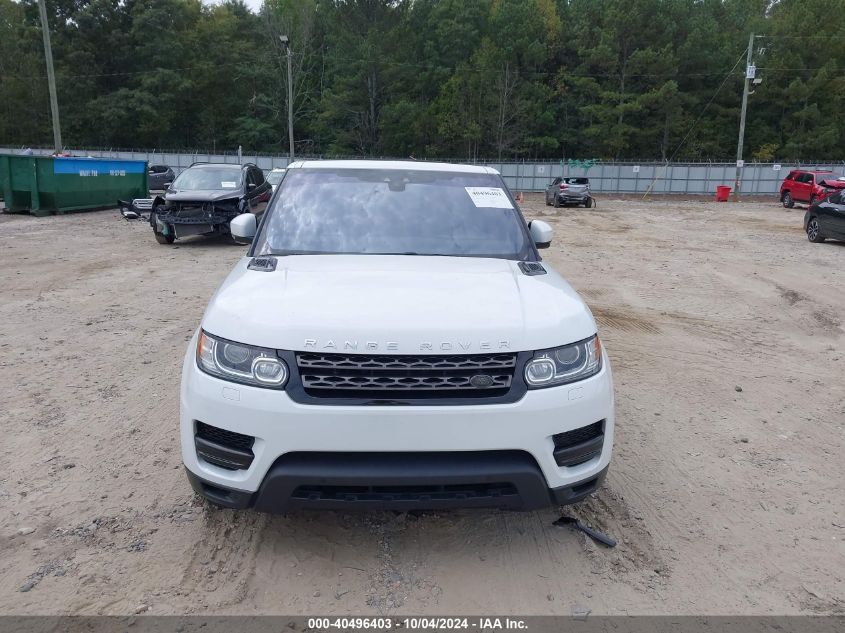 2017 Land Rover Range Rover Sport 3.0L V6 Turbocharged Diesel Se Td6 VIN: SALWG2FK2HA676801 Lot: 40496403