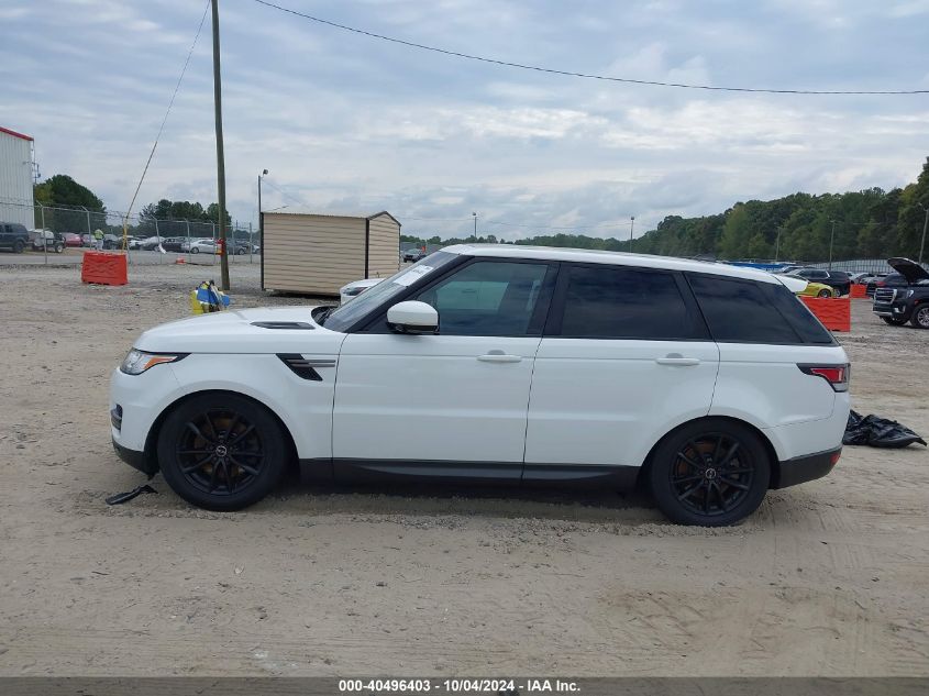 2017 Land Rover Range Rover Sport 3.0L V6 Turbocharged Diesel Se Td6 VIN: SALWG2FK2HA676801 Lot: 40496403