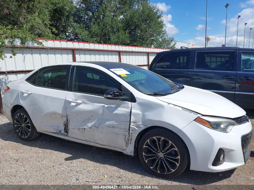 2016 Toyota Corolla S Plus VIN: 5YFBURHE2GP556036 Lot: 40496421