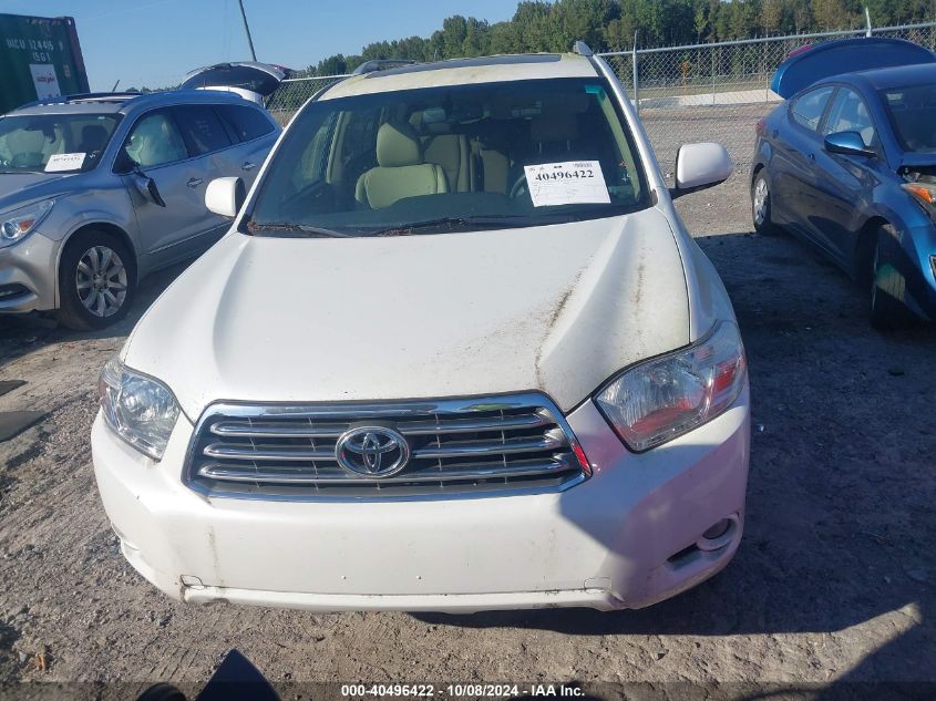 2008 Toyota Highlander Limited VIN: JTEDS42A182034002 Lot: 40496422