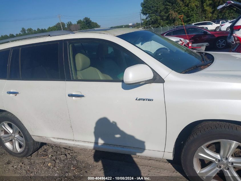 2008 Toyota Highlander Limited VIN: JTEDS42A182034002 Lot: 40496422