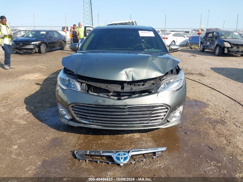 2013 Toyota Avalon Hybrid Limited VIN: 4T1BD1EB8DU009066 Lot: 40496423