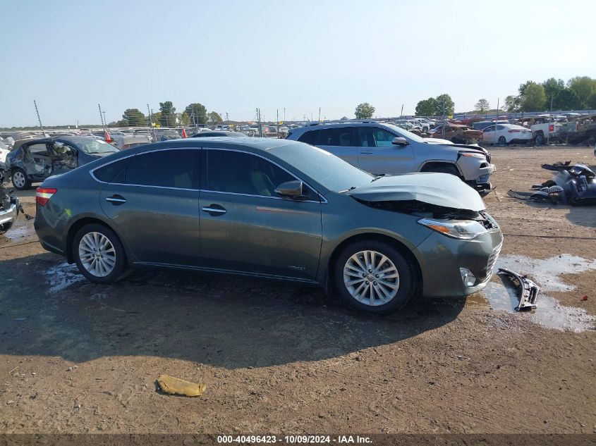 2013 Toyota Avalon Hybrid Limited VIN: 4T1BD1EB8DU009066 Lot: 40496423