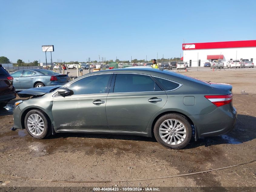 2013 Toyota Avalon Hybrid Limited VIN: 4T1BD1EB8DU009066 Lot: 40496423