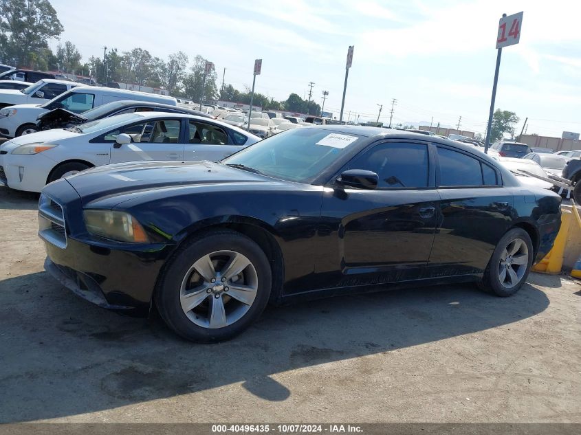 2013 Dodge Charger Sxt Plus VIN: 2C3CDXHG6DH575494 Lot: 40496435