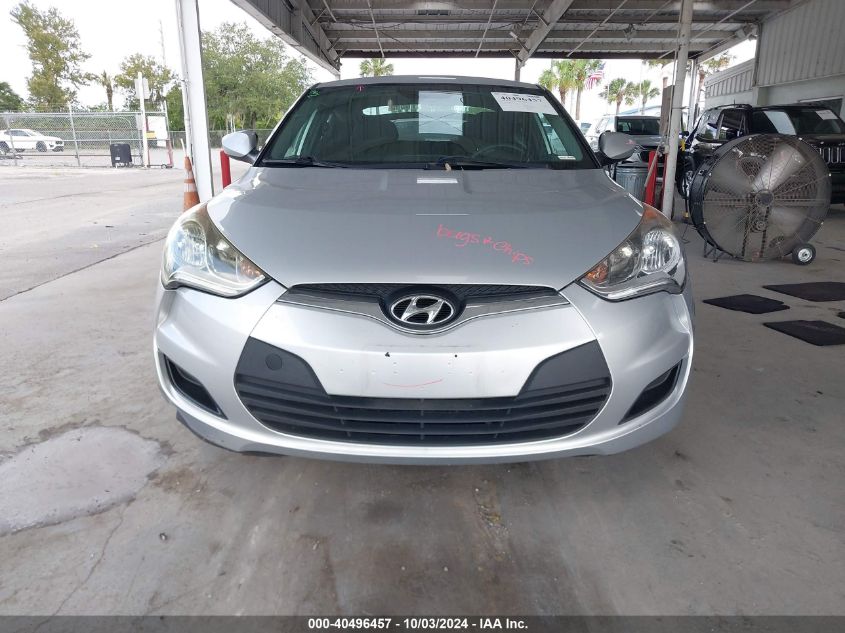 2016 Hyundai Veloster VIN: KMHTC6AD2GU2703 Lot: 40496457