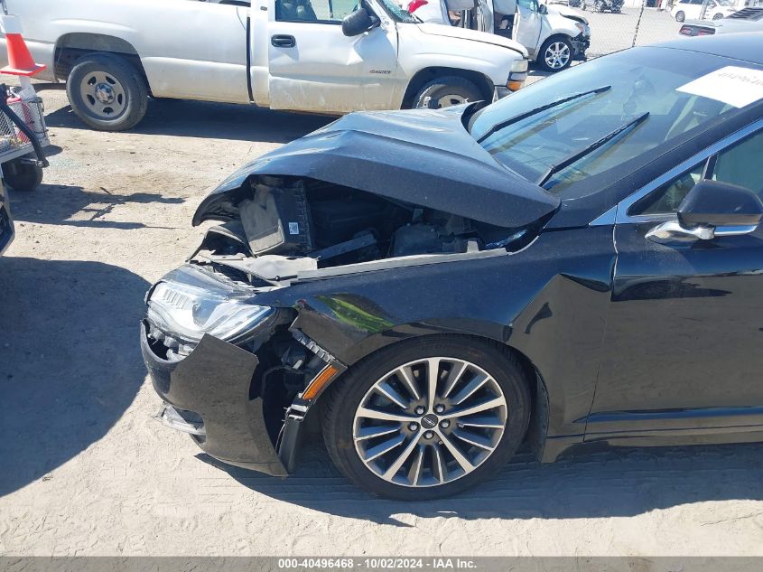 2018 Lincoln Mkz Premiere VIN: 3LN6L5A97JR601432 Lot: 40496468