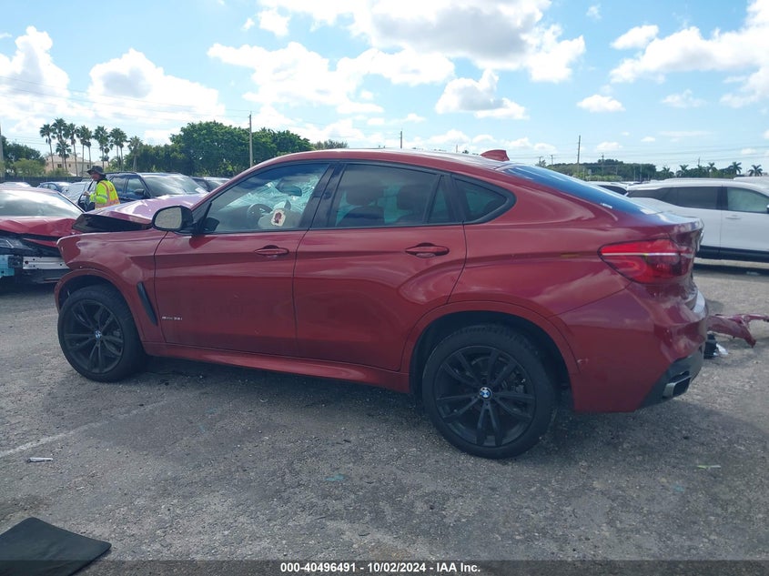 2019 BMW X6 SDRIVE35I VIN: 5UXKU0C55K0G92961